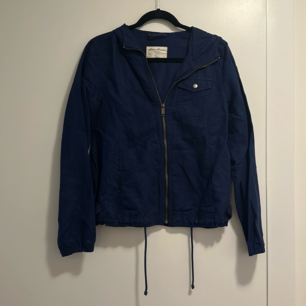 Eddie Bauer Navy Blue Utility Jacket